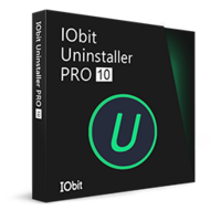 IObit Uninstaller 10 PRO (1 ano / 3 PCs, teste grátis de 30 dias) - Portuguese boxshot